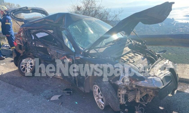 Θανατηφόρο τροχαίο στον Βόλο – Φορτηγό έπεσε πάνω σε ΙΧ