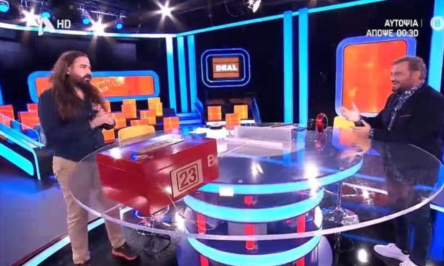 «Σάρωσε» ο Κρητικός στο DEAL – Κέρδισε 30.000 ευρώ για καλό σκοπό!