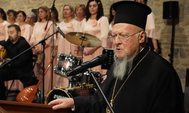 Ο Οικουμενικός Πατριάρχης στην Αστική Σχολή Γαλατά