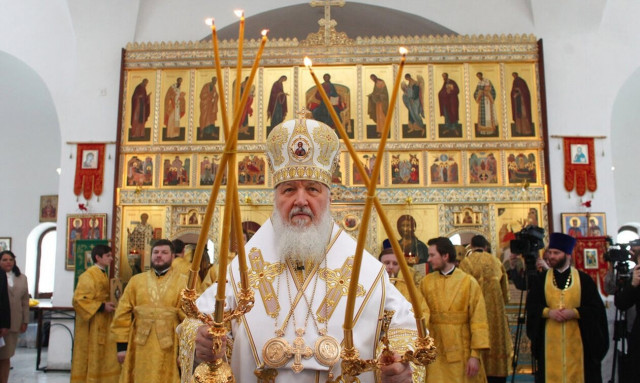 Ο προκαθήμενος της Ρωσικής Ορθόδοξης Εκκλησίας, πατριάρχης Κύριλλος