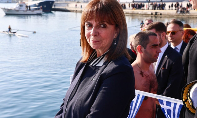 President Sakellaropoulou on the island of Lemnos for Epiphany Day	