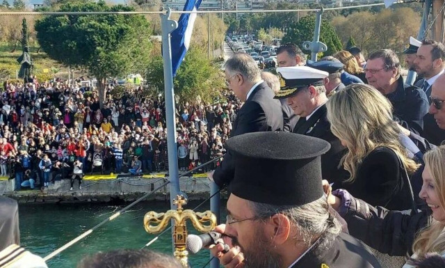 Θεοφάνεια: Στο Θ/Κ «Αβέρωφ» ο Τάκης Θεοδωρικάκος