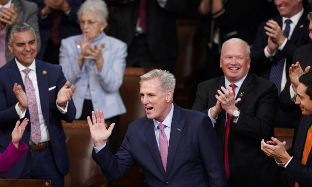 ΗΠΑ: Πρόεδρος Βουλής...μετά απο 4 ημέρες και 15 ψηφοφορίες o Μακάρθι