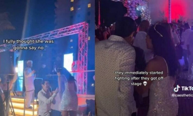 Η πρόταση γάμου που ξεκίνησε με το «Ναι» και κατέληξε σε καβγά