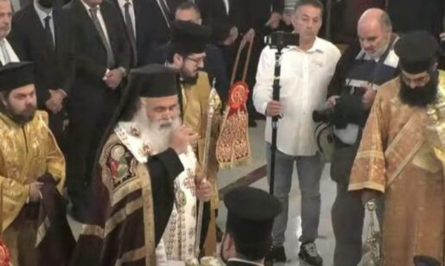 Ενθρονίσθηκε ο 76ος Αρχιεπίσκοπος Κύπρου Γεώργιος Γ (vid)