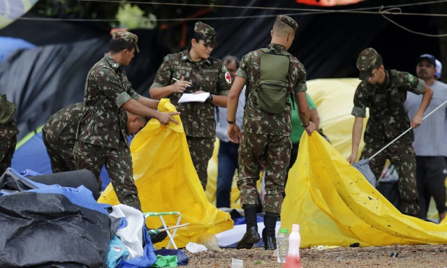Βραζιλία: Ο στρατός διέλυσε καταυλισμούς μπολσοναριστών