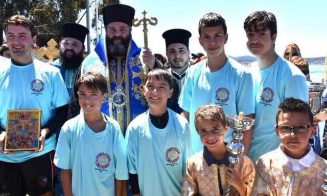 Για πρώτη φορά Επίσκοπος τέλεσε τον Αγιασμό των υδάτων στην Τασμανία