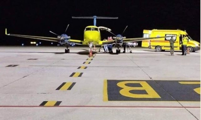 Αεροδιακομιδή 2χρονου με σοβαρή λοίμωξη - Από τη Δράμα στο Παίδων