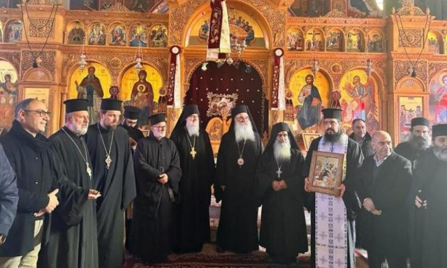 Κατεχόμενα: Λειτουργία στην ιστορική Μονή του Αποστόλου Βαρνάβα