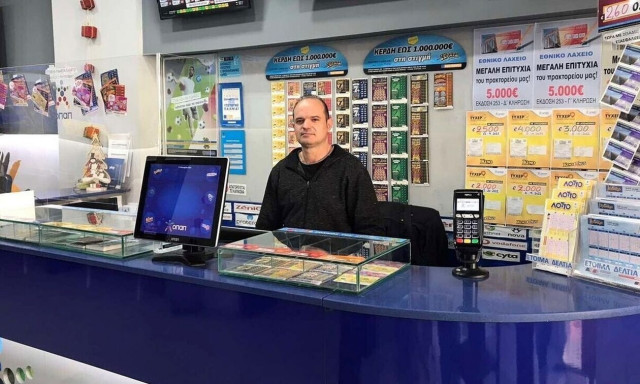 ΤΖΟΚΕΡ: Με μόλις 3 ευρώ κέρδισε 6,1 εκατ. ευρώ ο πρώτος υπερτυχερός για το 2023