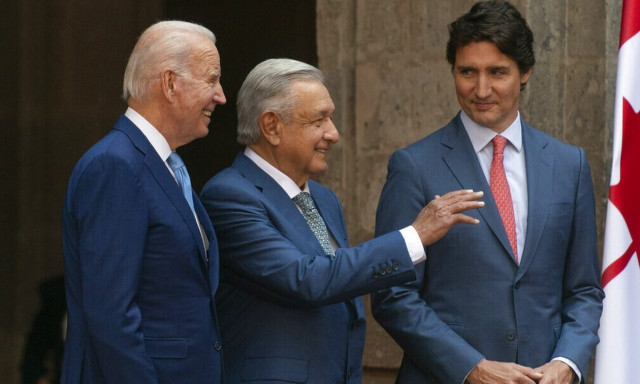 Μπάιντεν, Τριντό και Ομπραδόρ στη Σύνοδο των χωρών της Βόρειας Αμερικής