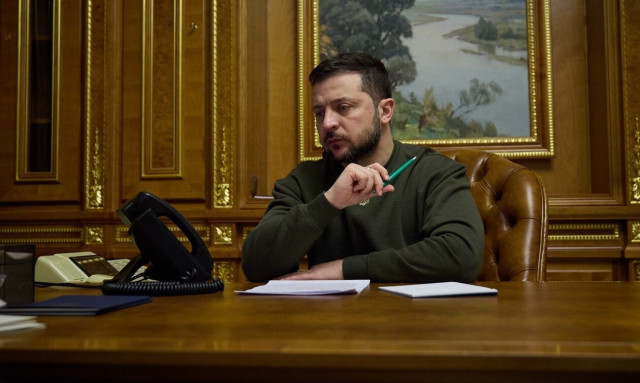 Ο πρόεδρος της Ουκρανίας Βολοντίμιρ Ζελένσκι