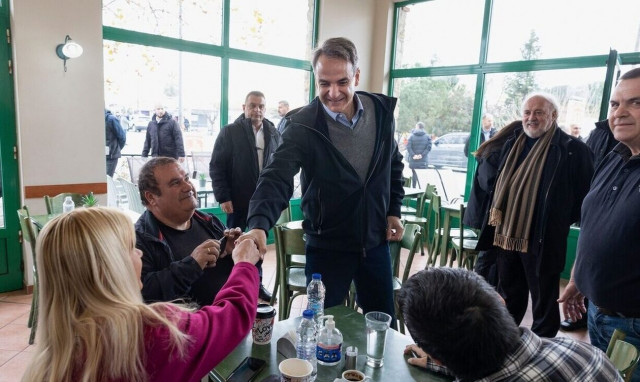 PM Mitsotakis visits the city of Xanthi, starting a tour of Thrace