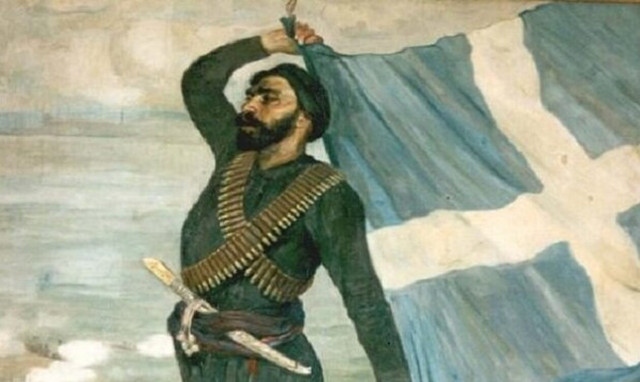13 Ιανουαρίου 1822: Καθιερώνεται η γαλανόλευκη ως σύμβολο των Ελλήνων