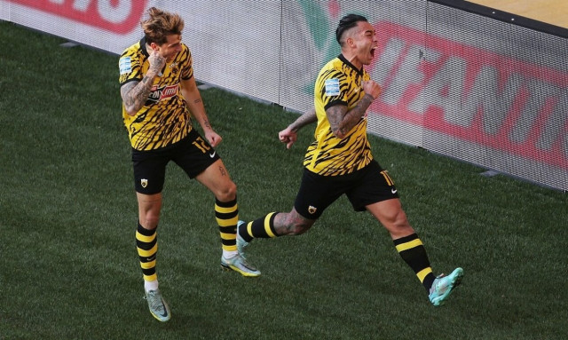 Super League, ΑΕΚ - Παναιτωλικός 4-1: «Κιτρινόμαυρο» πάρτι!