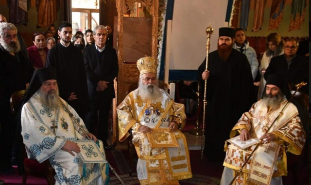 Ο Αρχιεπίσκοπος Κύπρου συλλειτούργησε με τον Μητροπολίτη Λεμεσού Αθανάσιο