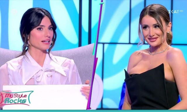 My Style Rocks: Ηλιάνα Παπαγεωργίου σε διαγωνιζόμενη «Μην είσαι γλωσσού -Συννενοηθήκαμε;»