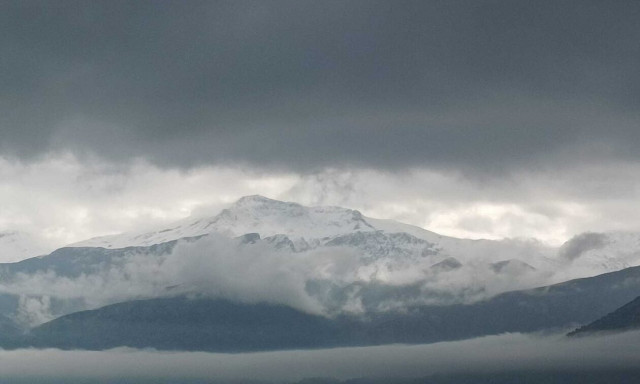 Υπέροχες εικόνες με χιόνια στα ορεινά της Κρήτης