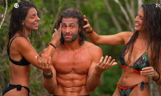 Survivor All Star: Τα κορίτσια έκαναν spa στον Κωνσταντίνο Βασάλο