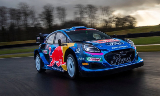 WRC: Το Ford Puma Rally1 με τα νέα του χρώματα