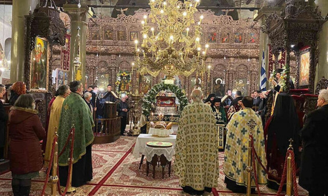 Αγ. Αθανάσιος: Πανηγυρικός Εσπερινός στα Ιωάννινα