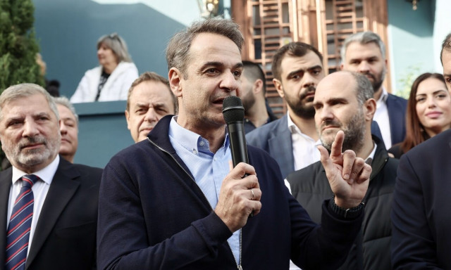 Μητσοτάκης από Κορυδαλλό: Στοίχημα οι καλύτεροι μισθοί - Φεύγουν οι φυλακές από την περιοχή