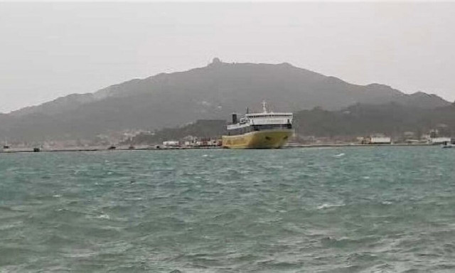 Χωρίς ακτοπλοϊκά δρομολόγια Ζάκυνθος και Κεφαλονιά, λόγω ισχυρών ανέμων