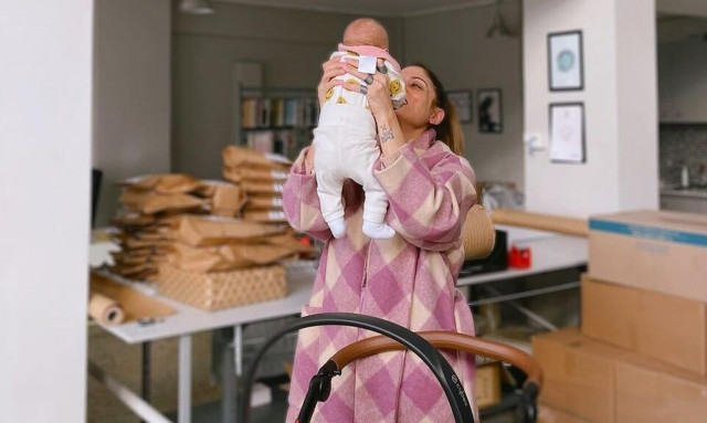 Μαίρη Συνατσάκη: Μιλά πρώτη φορά για τη γέννηση της κόρης της