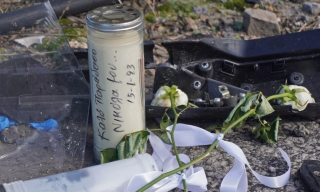 «Καλό Παράδεισο Νικόλα μου…» – Η αφιέρωση στα συντρίμμια της μηχανής του 29χρονου Χανιώτη