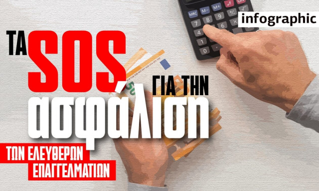 Τα SOS για την ασφάλιση των ελευθέρων επαγγελματιών