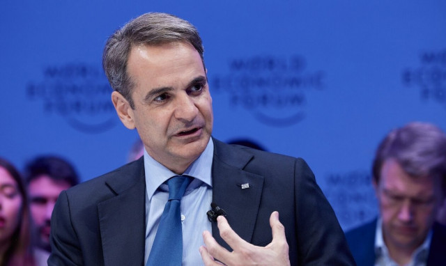 Κυριάκος Μητσοτάκης, Νταβός