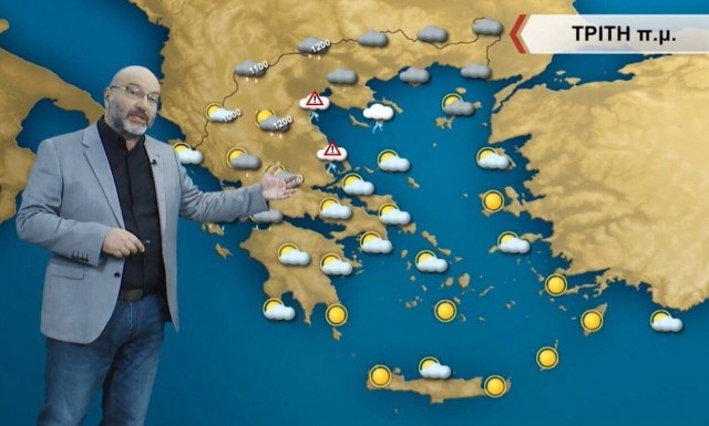 Καιρός - Αρναούτογλου: Εβδομάδα με συνεχόμενες βροχές και πυκνές χιονοπτώσεις στα ορεινά