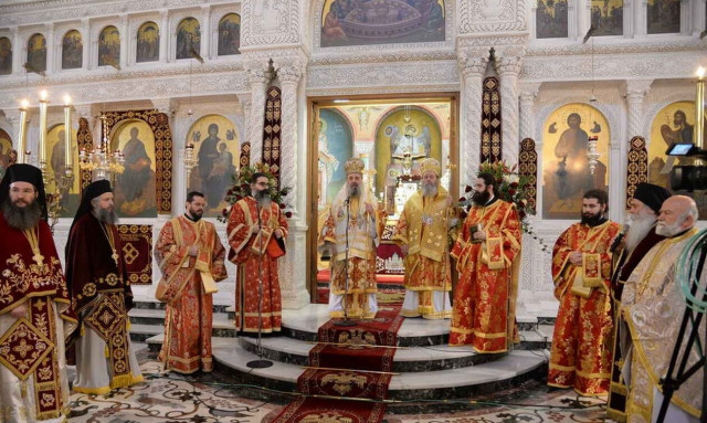 Πάτρα: Η 43η επέτειος Επανακομιδής του Σταυρού του Αποστόλου Ανδρέου