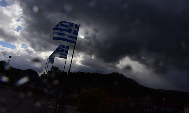 Heavy rainfall and stormy winds hit Zakynthos; cause problems on the island
