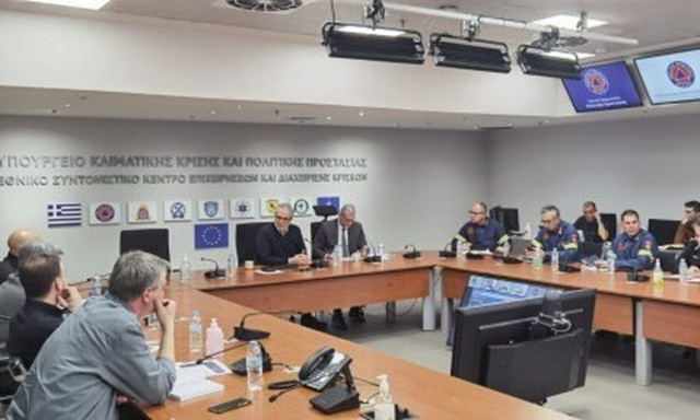 Καιρός: Νέα σύσκεψη στην Πολιτική Προστασία - Σε πλήρη ετοιμότητα ο κρατικός μηχανισμός
