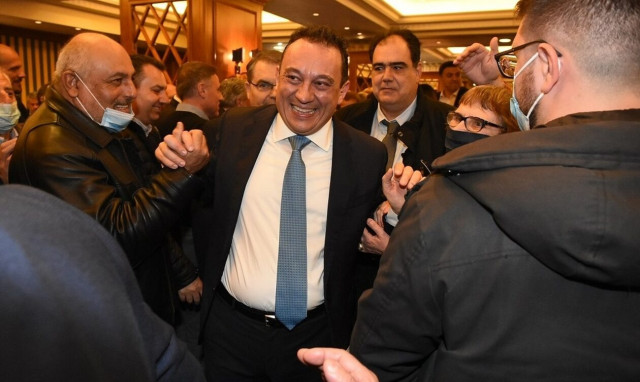 Κώστας Βλάσης: Κοσμοσυρροή στην κοπή πίτας του βουλευτή Αρκαδίας -Πάνω από 50 υπουργοί και βουλευτές