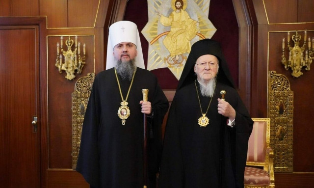 Στο Οικουμενικό Πατριαρχείο ο Προκαθήμενος της Εκκλησίας της Ουκρανίας