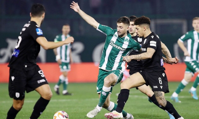 Super League: Δύσκολη αποστολή ο Παναθηναϊκός, εντός έδρας ο ΠΑΟΚ – Το τηλεοπτικό πρόγραμμα