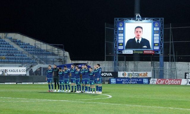Αστέρας Τρ. - Παναθηναϊκός: Ενός λεπτού σιγή στη μνήμη του Υποσμηναγού, Μάριου – Μιχαήλ Τουρούτσικα