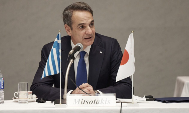 PM Mitsotakis urges Japanese businesses to consider investment in Greece