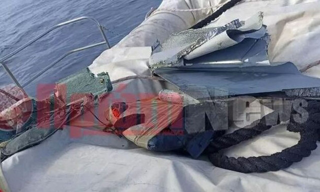 Πτώση Phantom F-4: Οι πρώτες εικόνες από τα συντρίμμια