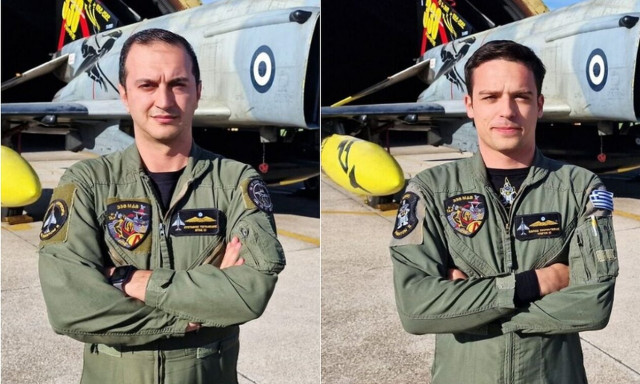 Πτώση F-4 Phantom: Η Ελλάδα πενθεί τους «αθάνατους» Τσιτλακίδη, Τουρούτσικα