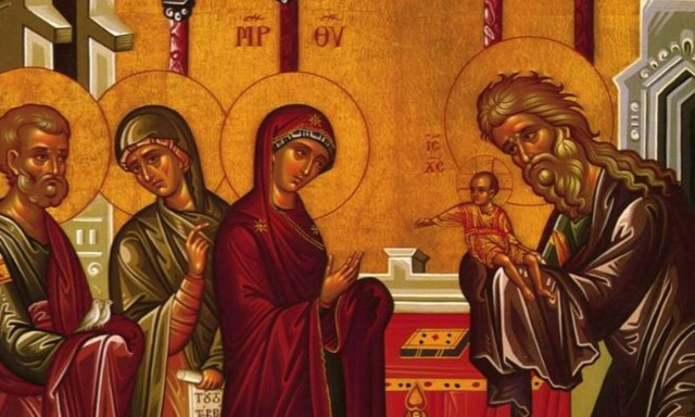 Εορτολόγιο 2 Φεβρουαρίου: Η Υπαπαντή του Κυρίου