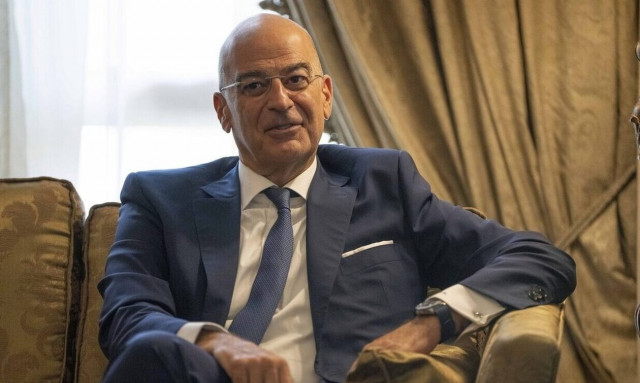 FM Dendias discusses Syria situation with UN Special Envoy Pedersen