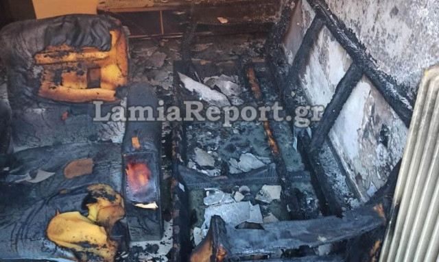 Λαμία: 22χρονος «ήρωας» έσωσε αγοράκι 1,5 έτους από φλόγες στο δωμάτιό του