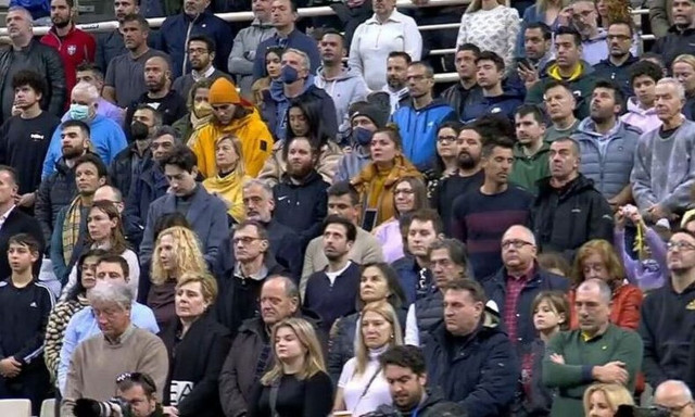 Davis Cup: Πάνω από 12.000 θεατές στο ΟΑΚΑ για τον Στέφανο Τσιτσιπά - Εντυπωσιακές εικόνες