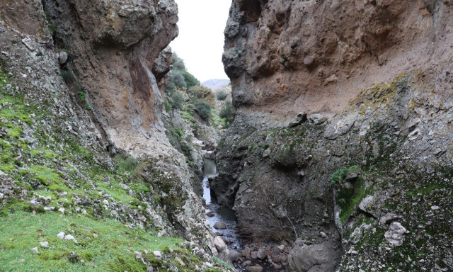 Το εντυπωσιακό φαράγγι του Βούλγαρη στη Μυτιλήνη