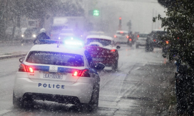 Κακοκαιρία Μπάρμπαρα-Θεοδωρικάκος: Επί ποδός 1.000 αστυνομικοί στην Αττική