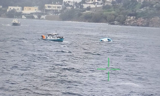 Three children, a woman die after vessel capsizes off Leros