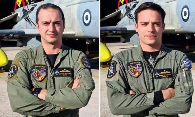 Πτώση Phantom F-4: Τιμητική σύνταξη στις οικογένειες των άτυχων πιλότων